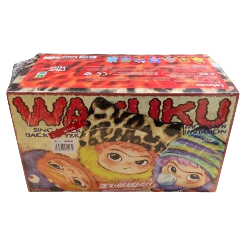 

Colección WAKUKU: Caja sorpresa de peluche con diseño divertido y trendi para niños, niñas y regalos festivos.