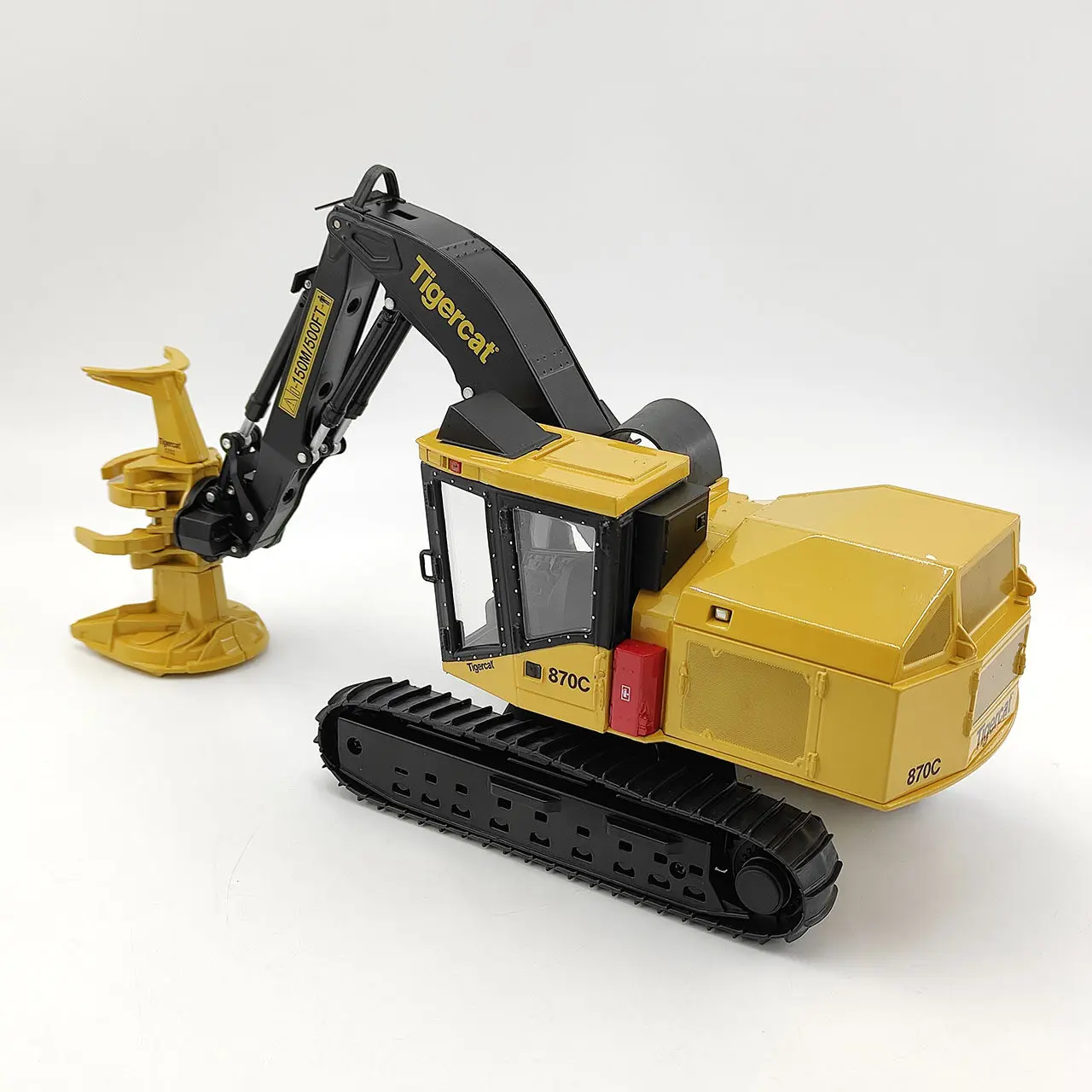 Diecast Tigercat 1:32 Scale Canadian Tigercat Wheeled 870C Cv284 Alloy Logging Machine Model