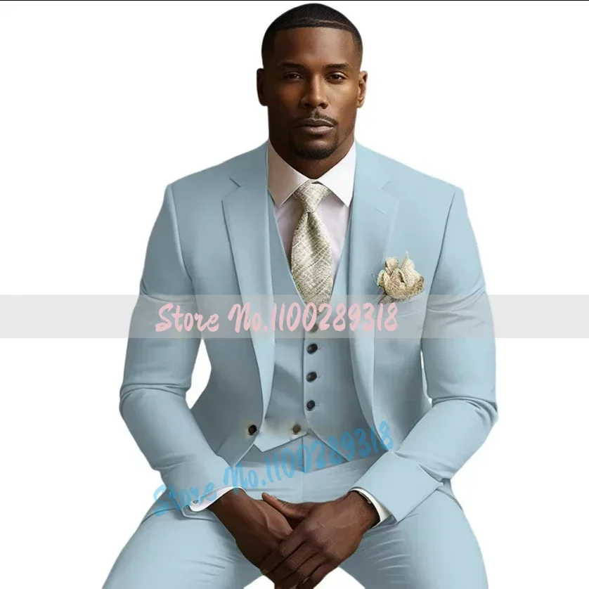 Men's Green Suit  Costume Homme Italien  Wedding Suits for Men  Men Clothing Groom Tuxedo Terno Masculino Mens Suits 3 Piece
