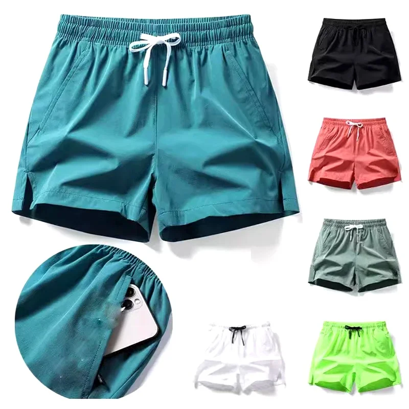Men's 2025 Quick Dry Multi Color Fitness Sports Leisure Shorts Comfortable Breathable Thin Loose Outdoor Leisure Short
