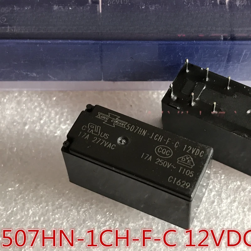 5PCS/LOT 507HN-1CH-F-C 12VDC  17A  507HN General Purpose Relays   277VAC SPDT.