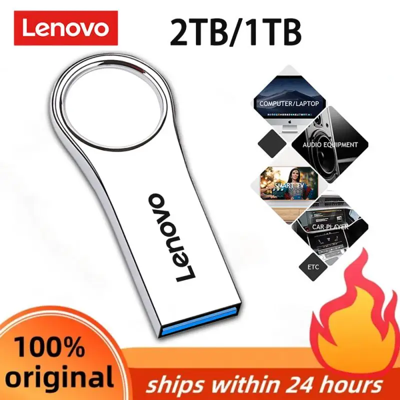 Флеш-накопитель Lenovo USB 3,0, 2 ТБ, 1 ТБ, 3,0 Гб