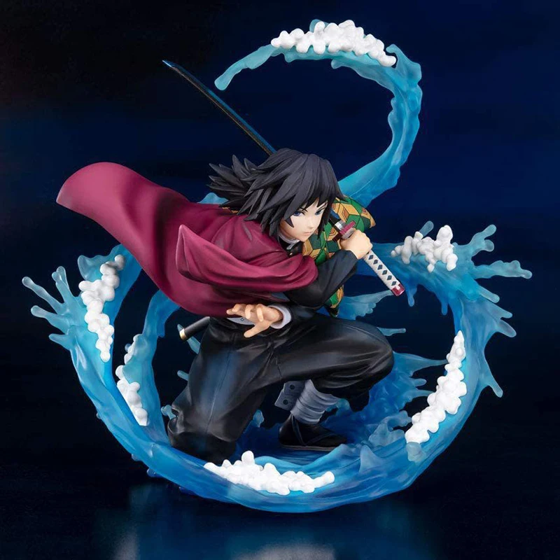 

Demon Slayer Kimetsu No Yaiba Tomioka Giyuu Фигурка ПВХ Коллекционная модель Скульптура Гостиная Спальня Декор Аниме Статуя Подарок
