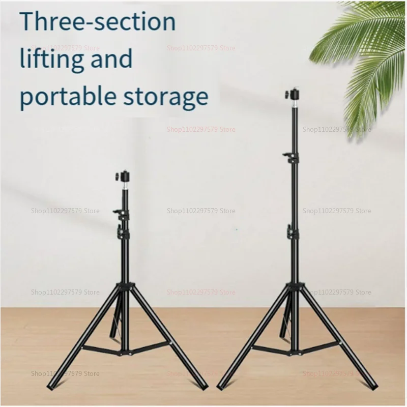 حامل مصباح التصوير الفوتوغرافي، حامل ثلاثي القوائم لغرفة البث المباشر من الفولاذ المقاوم للصدأ معزز بفلاش كبير الحجم يملأ الضوء المباشر