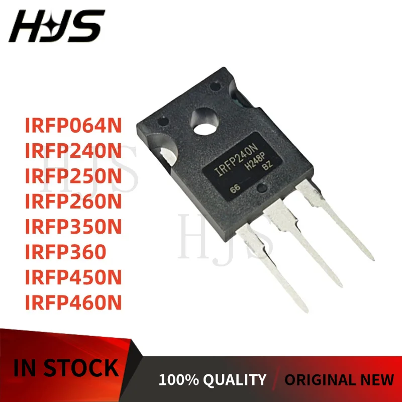 5Pcs IRFP064N IRFP240N IRFP250N IRFP260N IRFP350N IRFP360 IRFP450N IRFP460N TO-247 MOS Transistor Brand New