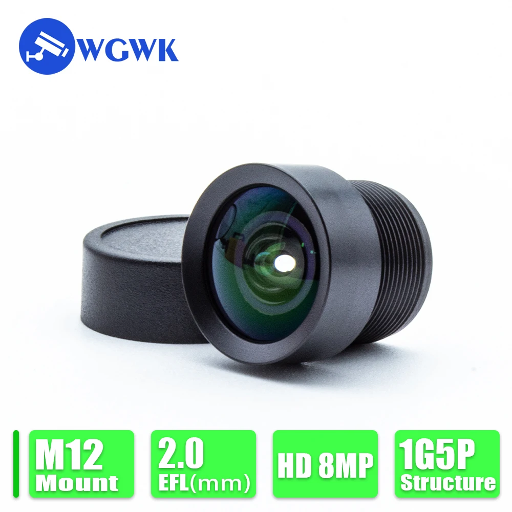 

WGWK-4244 HD 8MP M12 Mount Lens 2mm Focal length 1/2.8" IMX415 1/3.7"O7956 For Industrial Machine IP CCTV Camera Security Camera