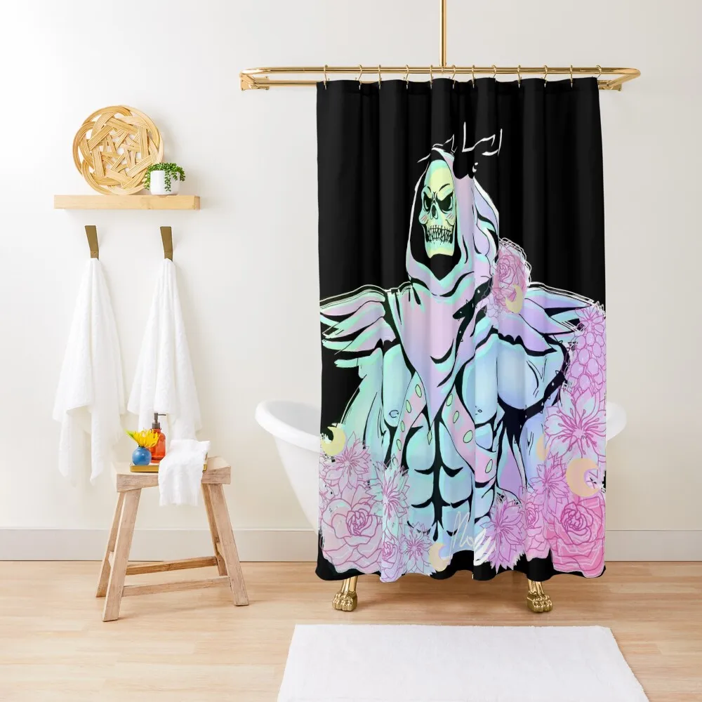 

Skeletor Shower Curtain Bathroom Accessorys Transparent Bathroom For Curtain