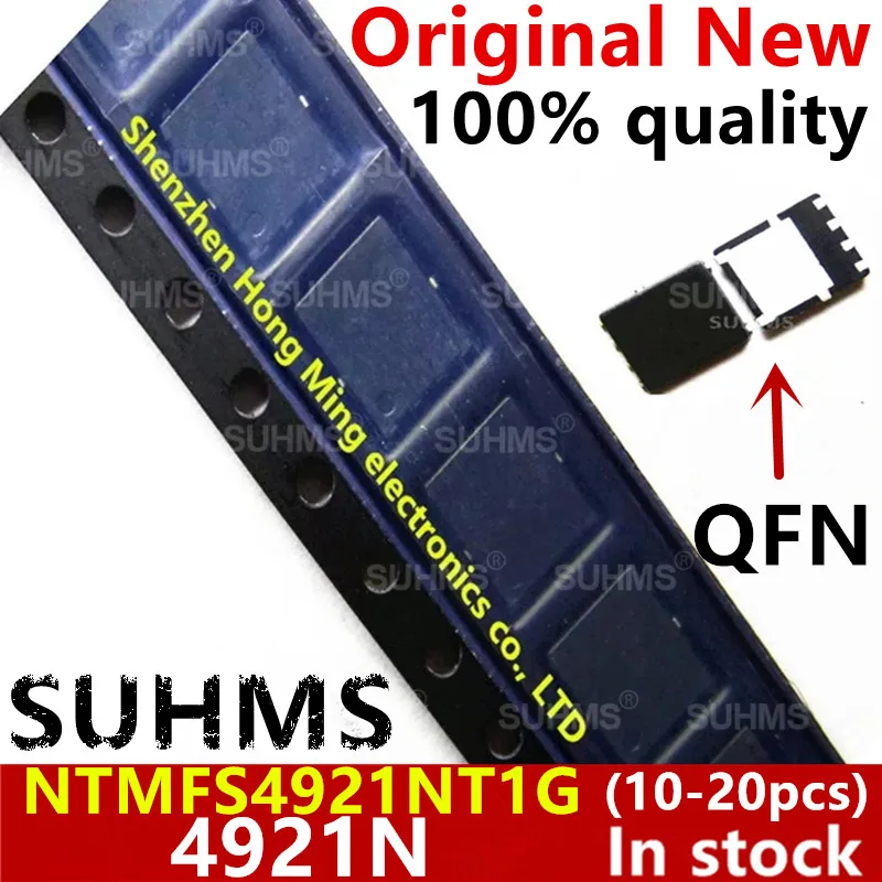 NTMFS4921NT1G NTMFS4921N 4921N QFN-8, 10-20 개, 100% 신제품