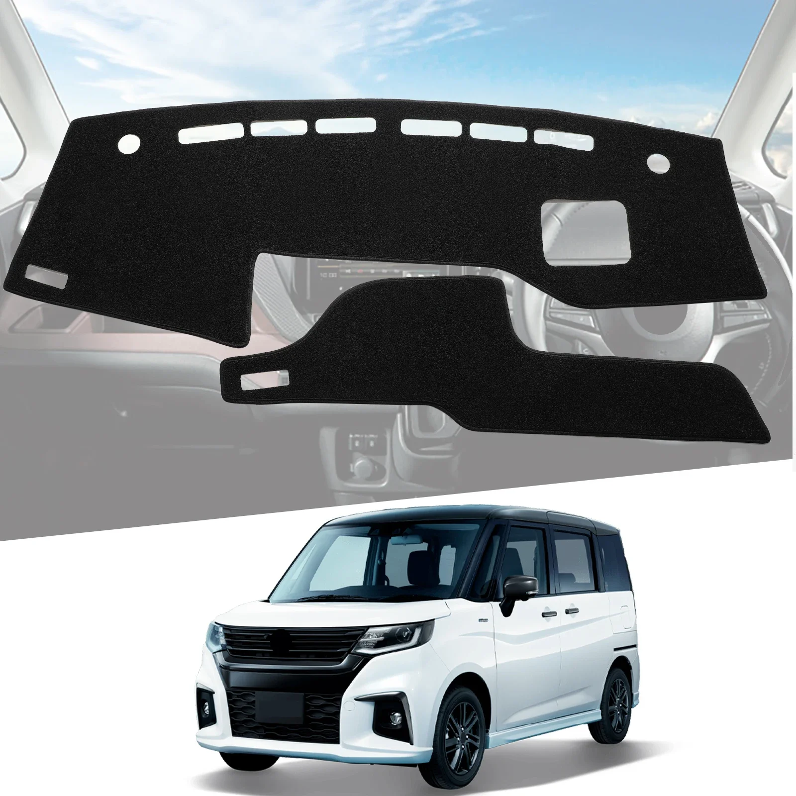 

for Suzuki Solio 2021 2022 2023 Dashboard Cover Pad Dash Mat Dashmat Car Accessories Protective Sunshade Carpet