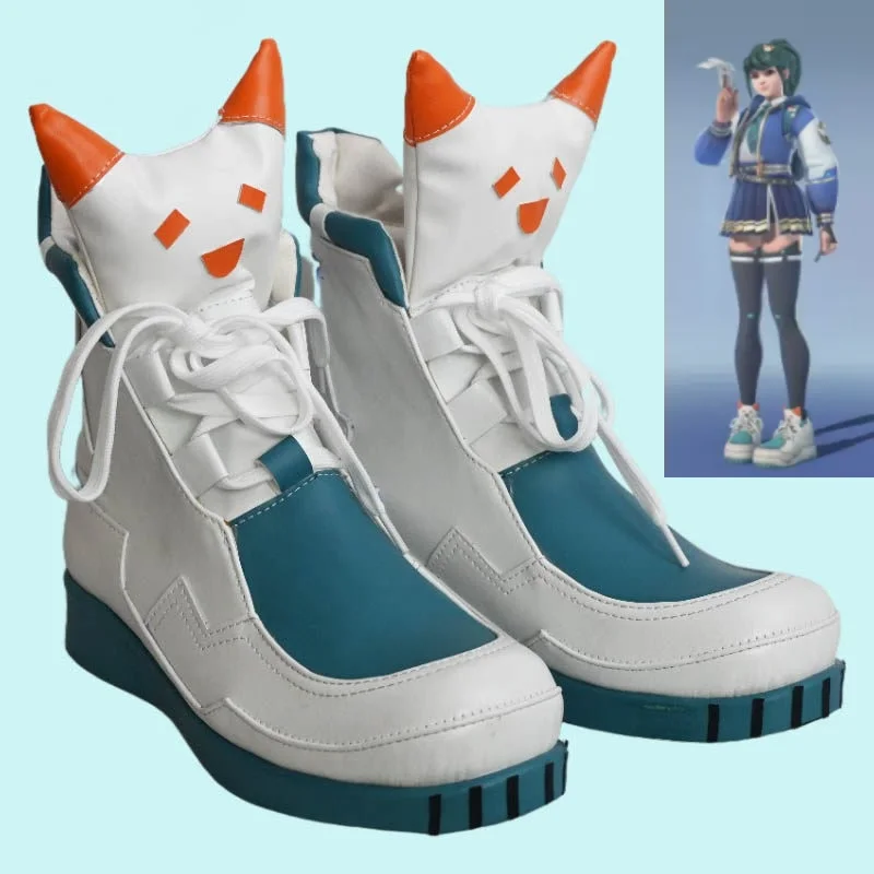 

Kiriko Game Overwatch 2 Cosplay Shoes Boots Halloween Carnival Party Christmas Costume Prop