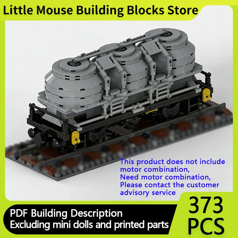 

Набор для сборки модульной железной дороги: модель городского автомобиля, цементовоз, силосный вагон. Конструктор из строительных блоков. Технологичная игрушка для детей. Подарок на праздники.