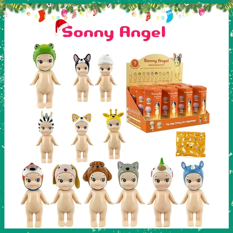 

Sonny Angel 3rd Blind box Generation Animal Stand Up Mini Cute Mystery Surprise Kids Toy Anime Model Doll kids Christmas Gift