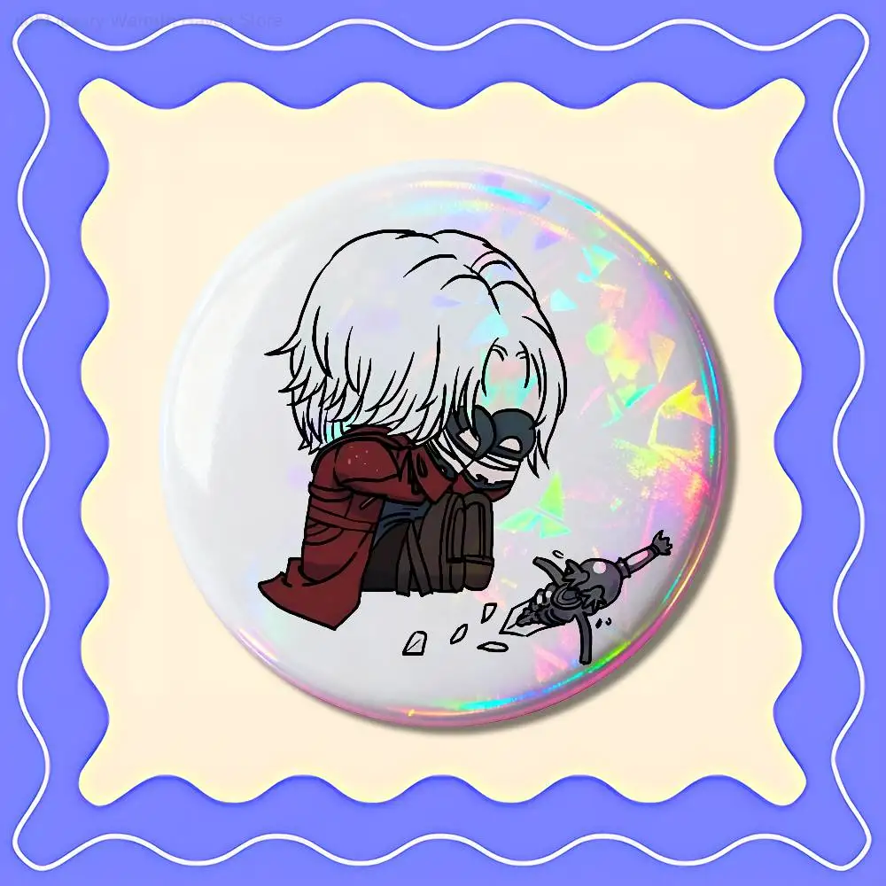 Game D-Devil May C-Cry 32mm 58mm 75mm 44mm 25mm Anime Badges Brooches DIY Pins Decorations Birthday Gifts - view 6