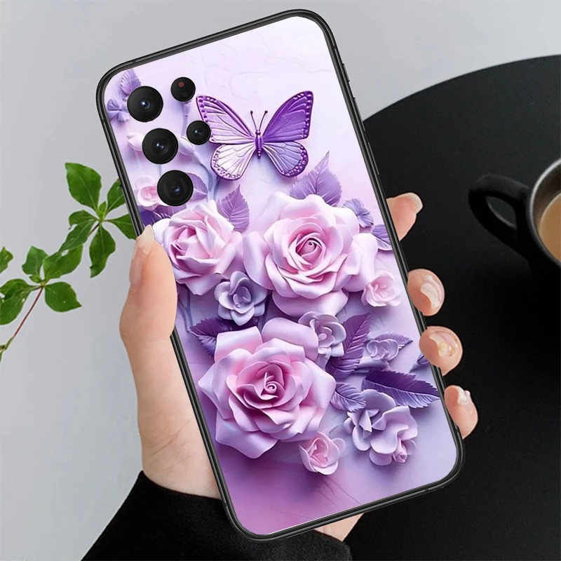 

Butterfly Phone Case For Samsung A35 A55 A54 A15 A25 A05s A05 A22 A24 A52 A33 A34 M34 M14 M54 M23