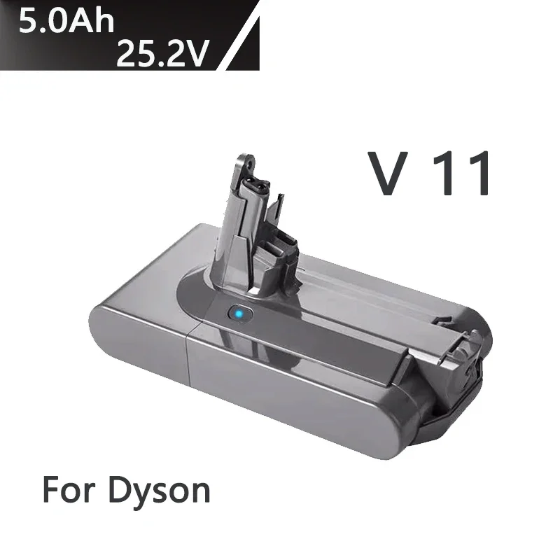 

25.2V 5000mAh Vacuum Cleaner Battery For Dyson V6 V7 V8 V10 V11 Replace Battery DC58 DC59 DC61 DC62 DC72 DC74 SV11 SV10 SV12