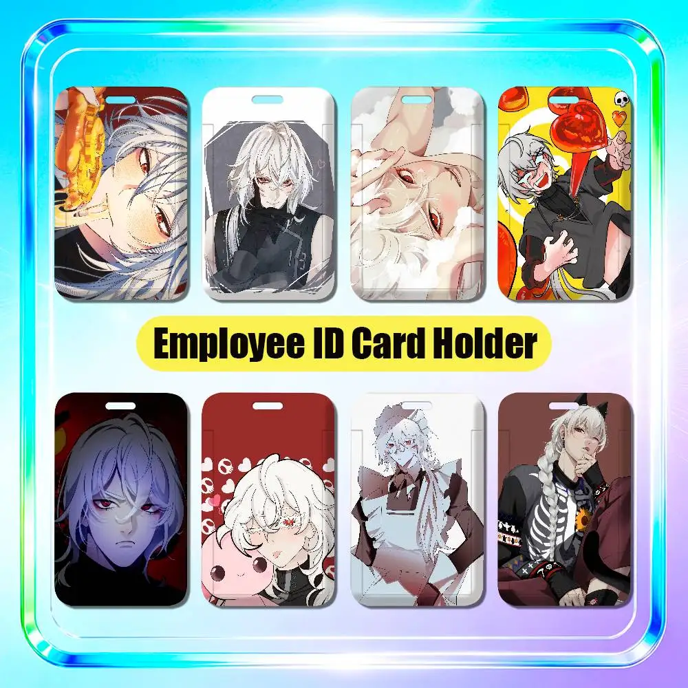 For A Date With Death Grim Casper Employee ID Card Holder Office Badge Student Bank Work Credit Holders Hard Case Shell