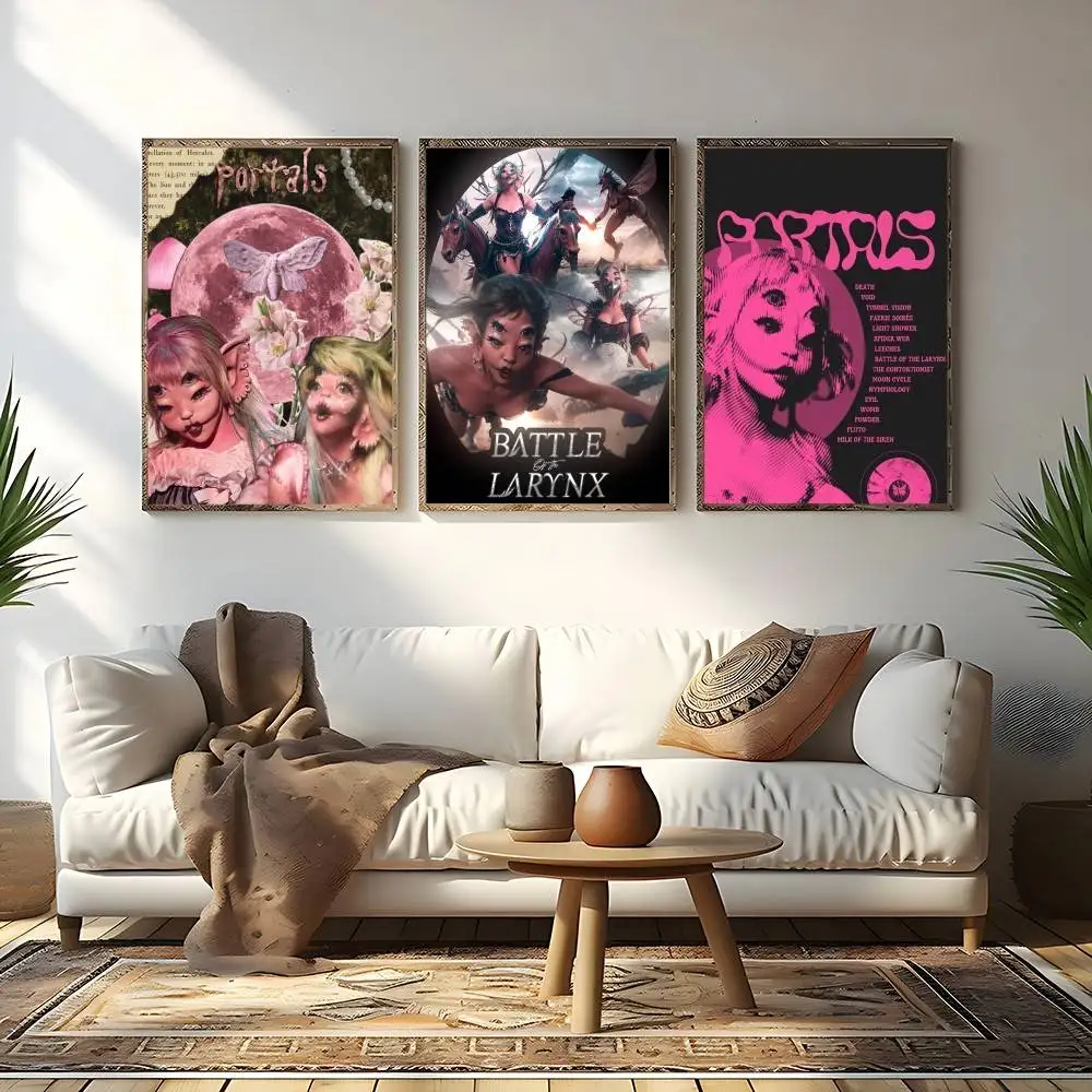 Singer M-Melanie M-Martinez Portals Poster Print Canvas Pictures Home For Living Room And Bedroom Wall Decor Frameless Painting