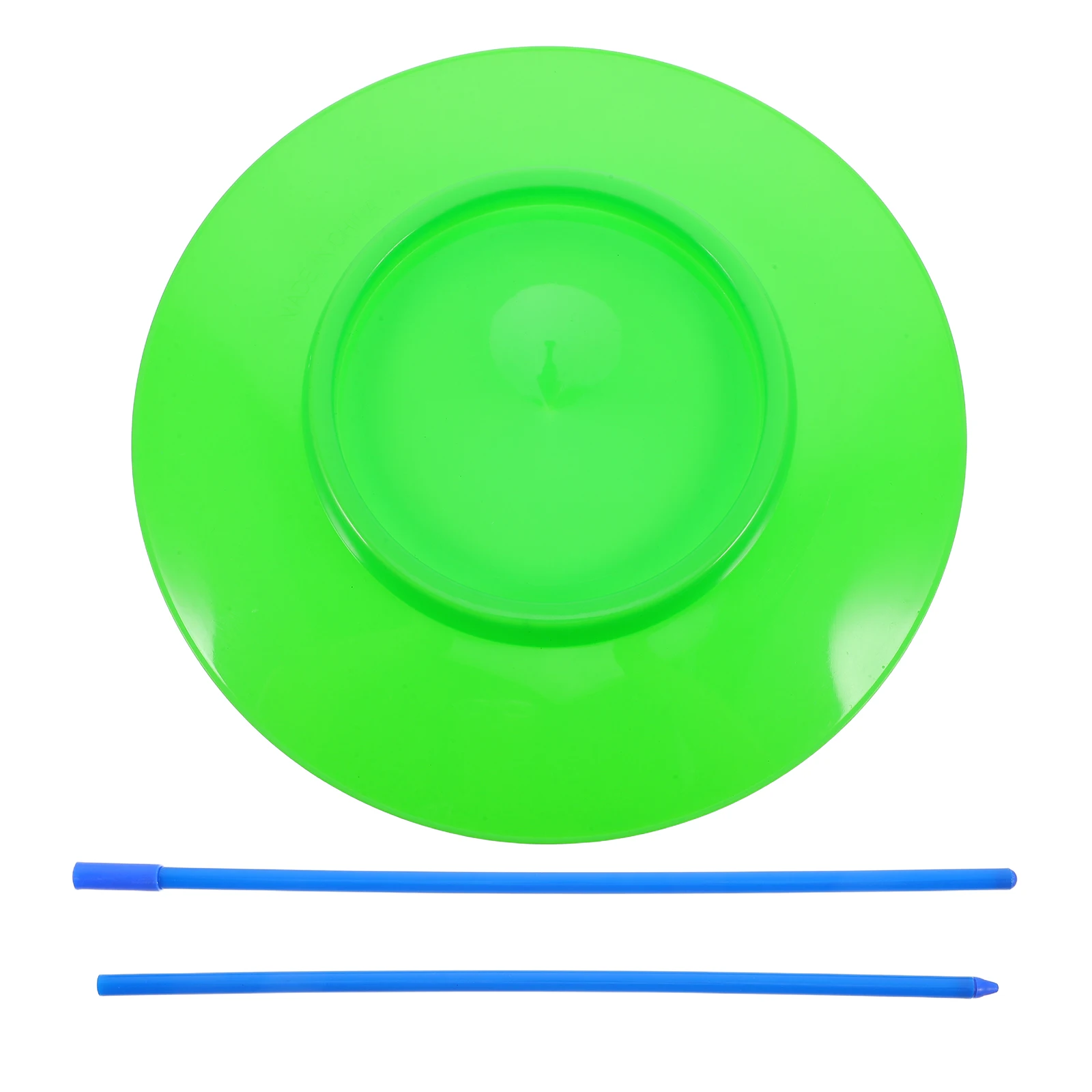

Juggling Turntable Plates Sticks Balance Toy Kids Circus Skills Equipment Props Plastic Smooth Lightweight Construction