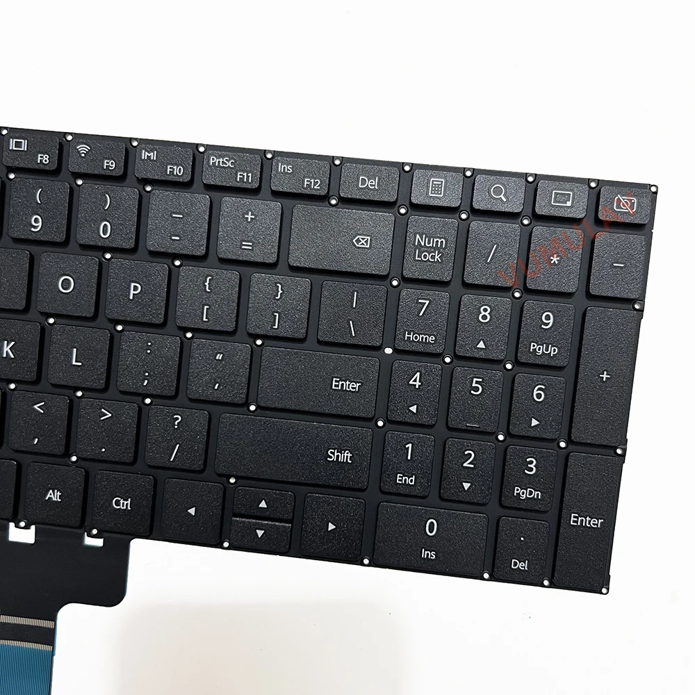 Imagem -04 - Teclado dos Eua para Huawei Matebook D16 Rlef16 Rlefg-16 Mclg-16 Mclf-16 Mclf-x Mclef-x Mclg-x Notebook