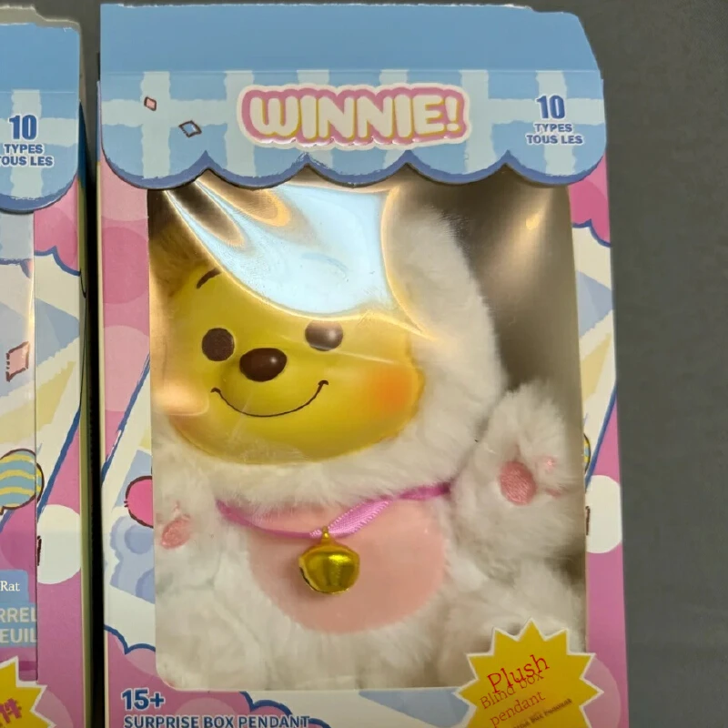 

Original Winnie The Naughty Party Vinyl Plush Blind Box Bear Bag Pendant Mystery Box Surprise Toy Cute Doll Decor Gift