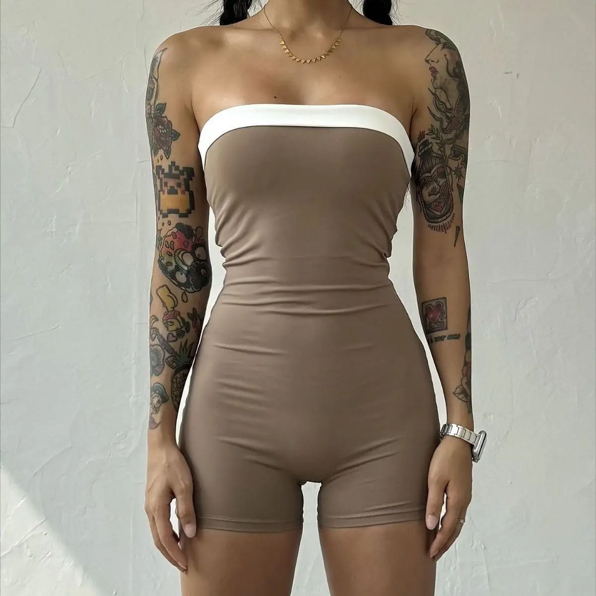 

Боди для выступлений со стразами, женская спортивная основа, нижнее белье, удобная дышащая легкая женская мягкая простая однотонная одежда