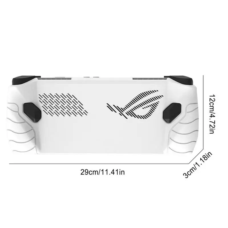 Silicone caso para asus desonestos, game console capa de proteção para asus desonestos