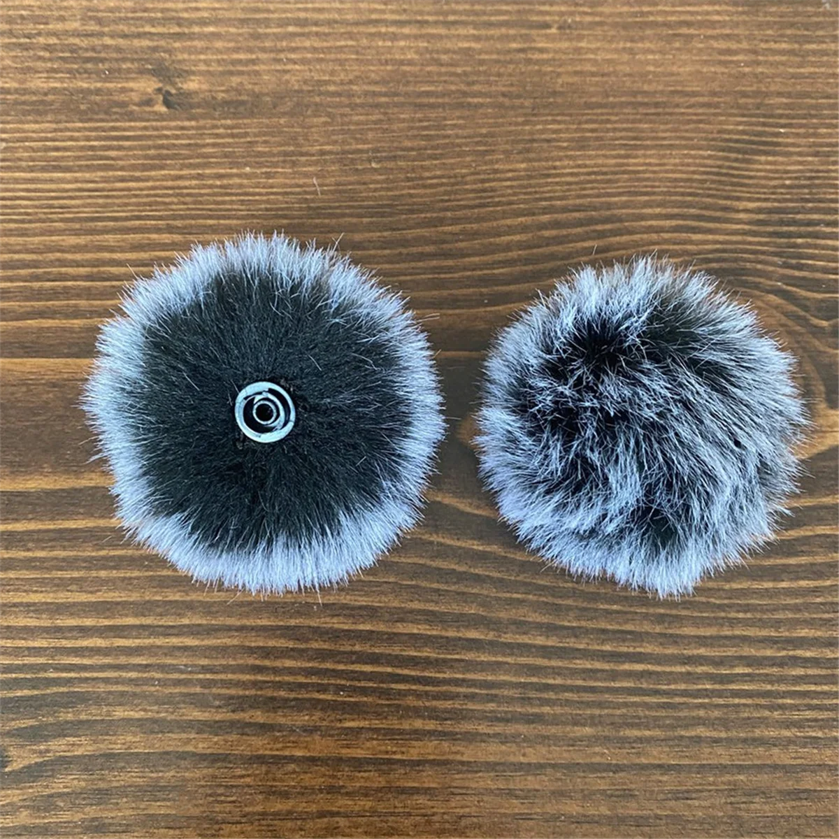 1 pçs microfone pára-brisas ao ar livre capa pára-brisa muff escudo de vento para transmissor microfone sistema sem fio preto