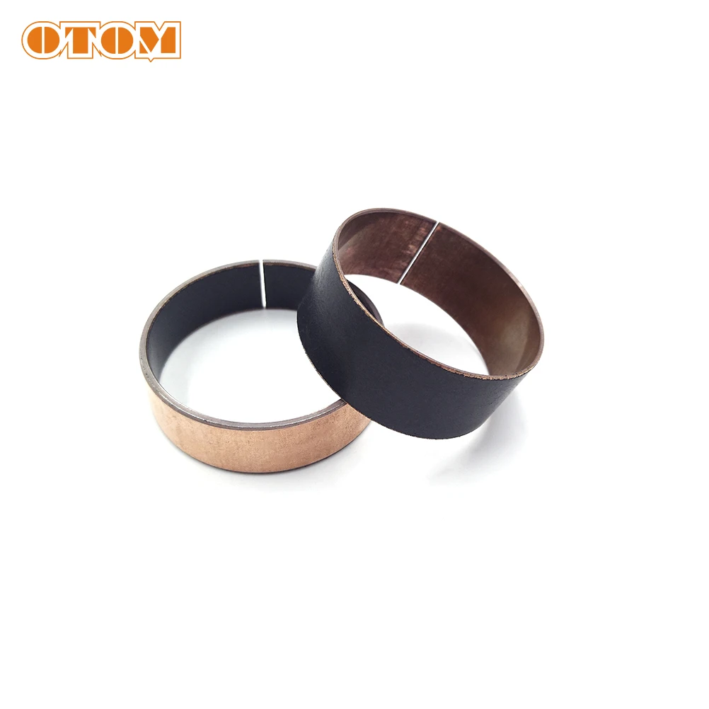 OTOM Motorcycle 2Pcs Universal 47mm/48mm/49mm Fork Bushings Absorption Maintenance Motocross Accessories For HONDA YAMAHA SUZUKI