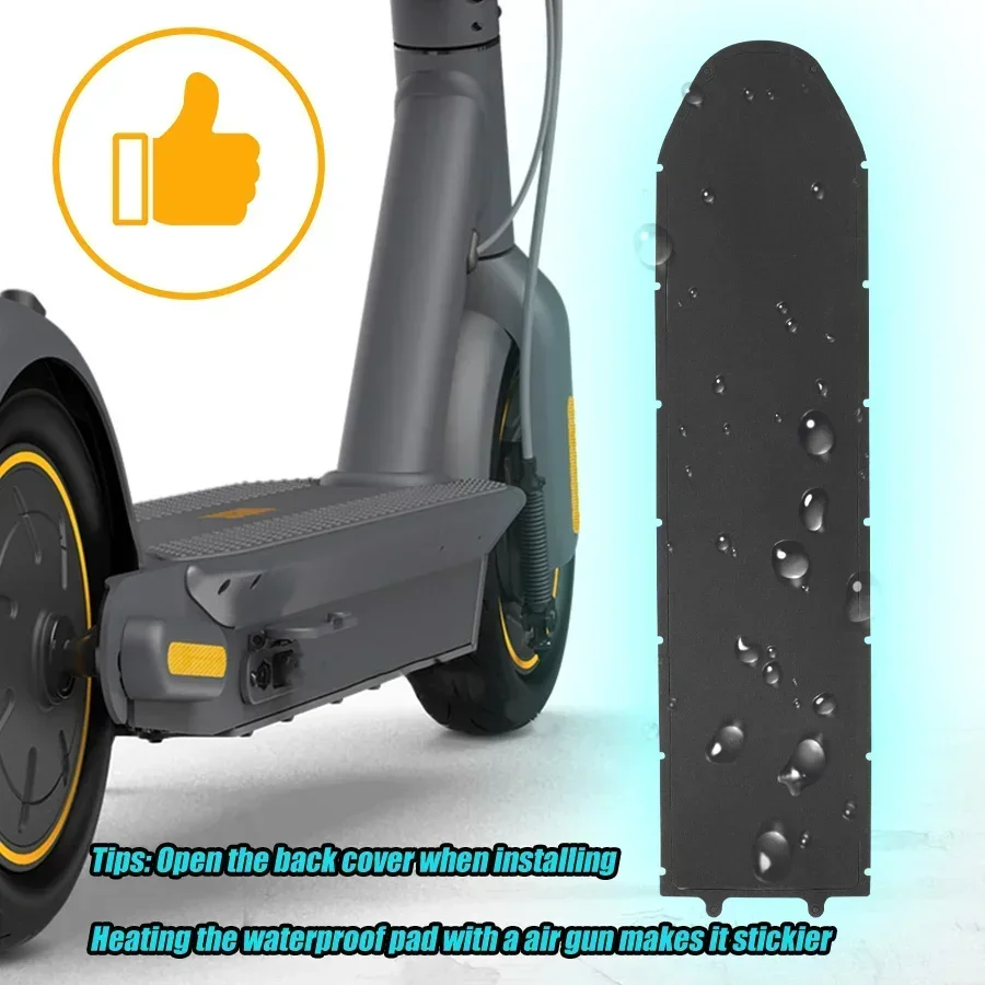 Wasserdichte, langlebige Bodenplatte für Segway Ninebot Max G30 Elektroroller, Batterie, Kabinenabdeckung, Chassis-Fußpolster-Zubehör – Detail 1