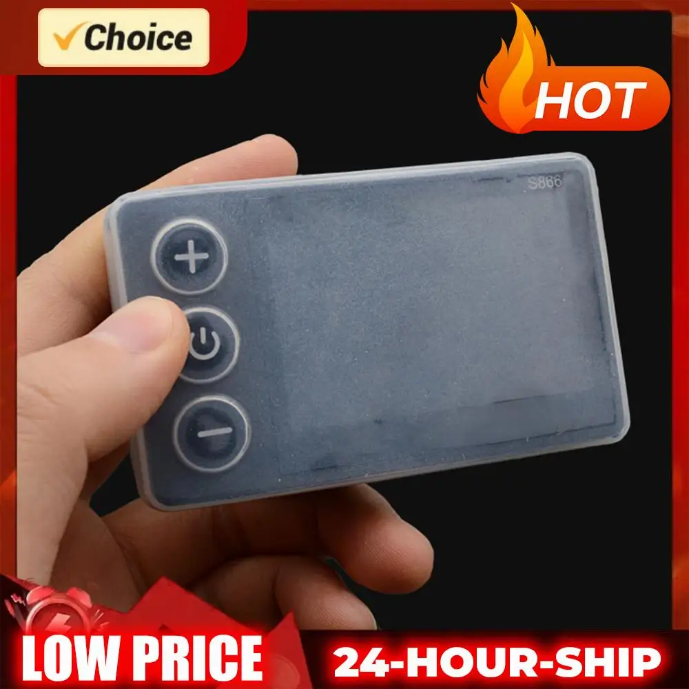 S866 Electric Bicycle Instrument Protective Cover Scratch-Resist Electric Bike Monitor Cover Rainproof Cycling Accessories