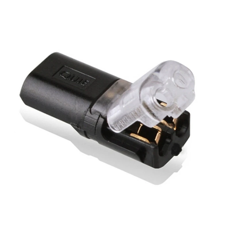 10 Pcs Car Plug Connector 2-Pin Plugable Cable Connector Type-H Wire Cable Plug Connector Solderless Press Terminal