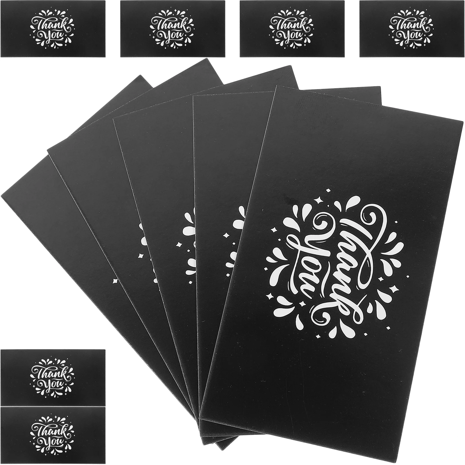 

100 Pcs Decorative Sticker Label Tabs Sealing Stickers Adhesive Wax Thank You Stickersd Letter