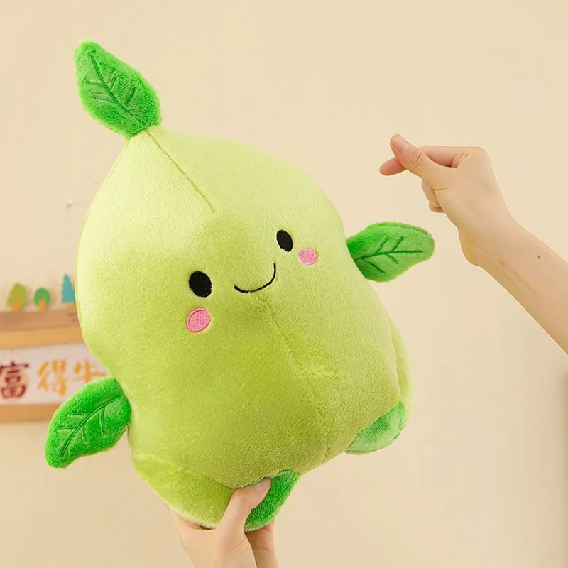 30CM Cute Avocado Plush Toy Super Soft Pear Green Plant Plant Throw Pillow Doll, a Festival and Birthday Gift for Children