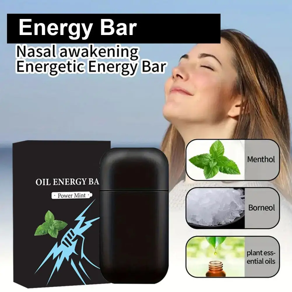 

1pcs Double Hole Energizing Energy Bar Aromatherapy Scent Energy Nasal Vapors Aromatherapy Stimulating Stick Stick Inhaler K1K8