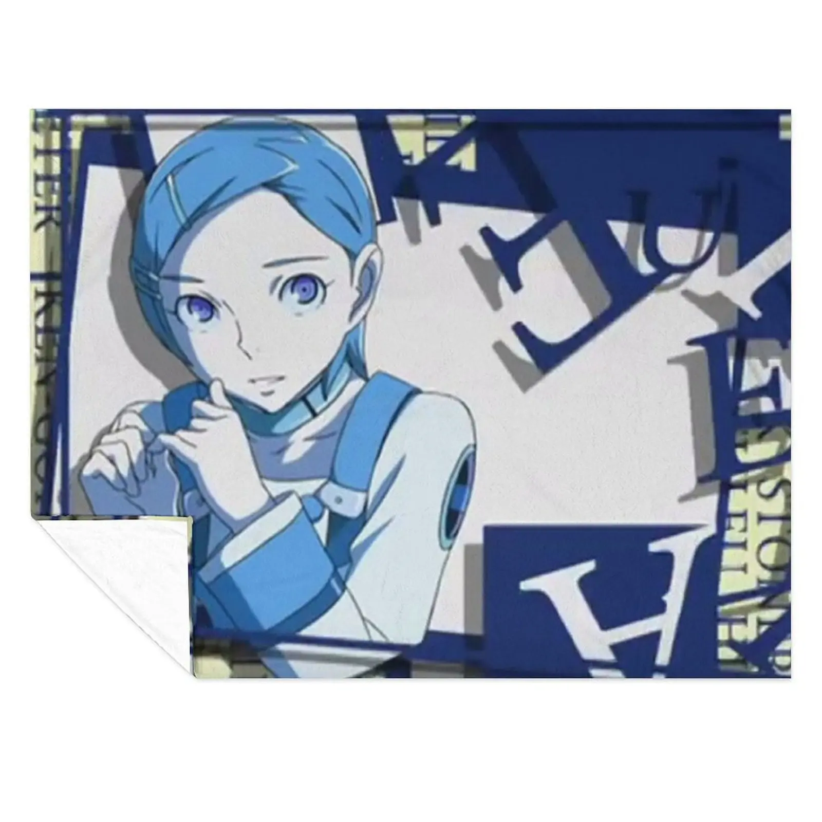 

Eureka Seven bleu Throw Blanket Retros Thermal Decorative Throw Blankets