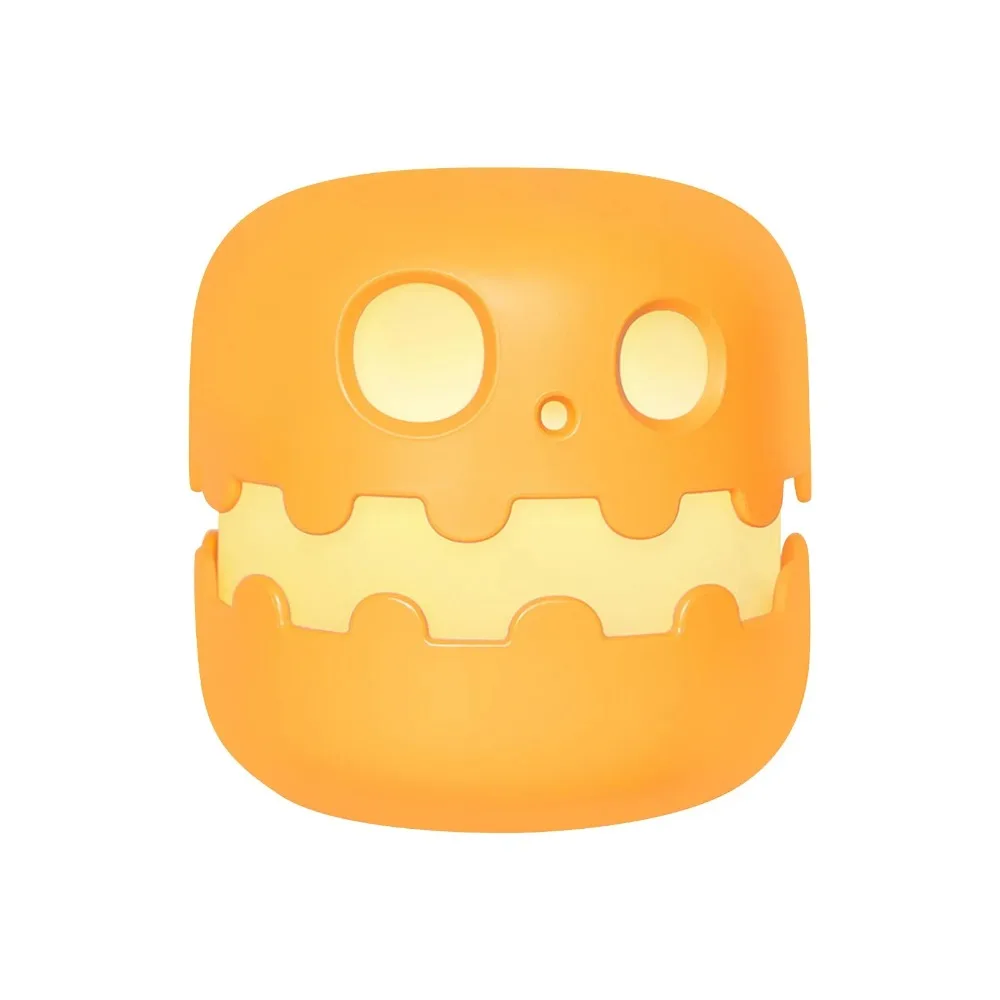 

Creative Halloween Pumpkins Lamp Push Type Dimmable Mini Pumpkin LED Lantern Auto-off Timer Warm Light Pumpkin Night Light Party