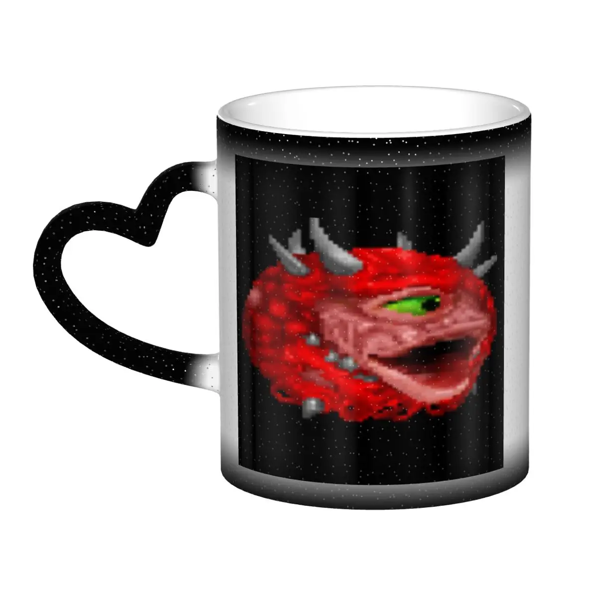 

Cacodemon Poggers Mug Funny Ceramic Coffee Cups Tea Mugs Milk Cup Drinkware Gift for Friends