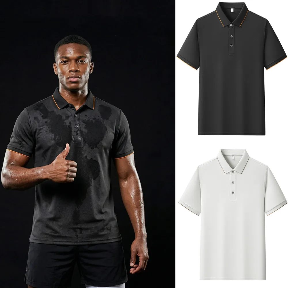 

Outdoor Sports Casual Polo Shirts Summer Quick Dry Polo Shirt Short Sleeved Golf Jersey Breathable Fitness Hiking Travel Tshirts