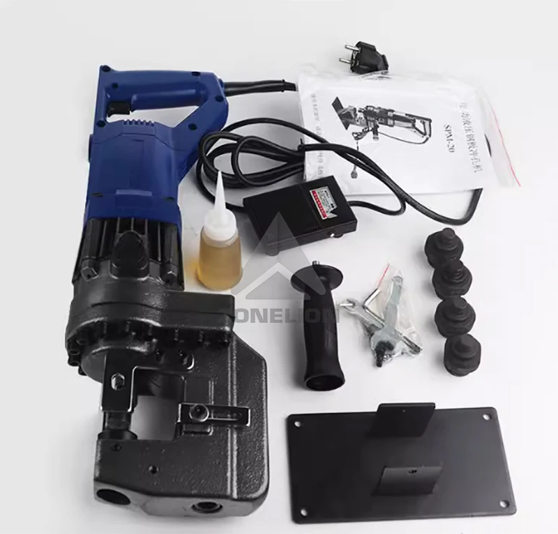 JP60 60*60mm Construction Fast Puncher Tool Drilling Machine Portable Hydraulic Electric Channel Steel Cutting Machine