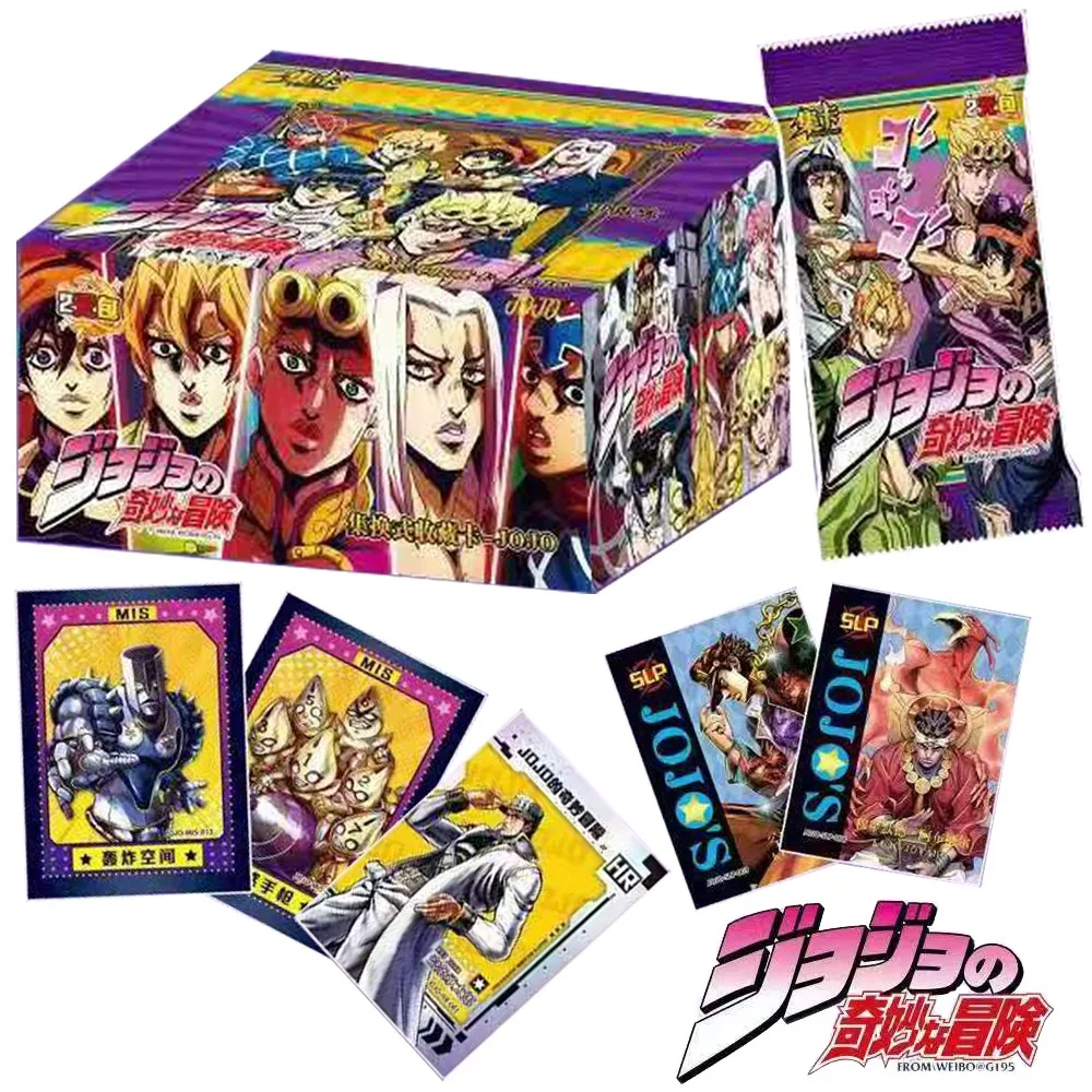 

Original JoJo's Bizarre Adventure Card For Children Jonathan Joestar Hot Blooded Anime Limited Game Collection Card Kids Gifts