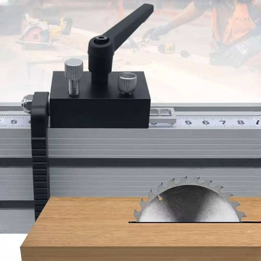 Aluminum Alloy T Track Limit Stop Type 75 Adjustable Miter Track Stop Flip Stop Manual Adjustable T-Tracks Fixed Locator