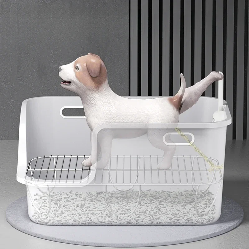 Potty Portable Dog Toilet Plastics Large Sand Basin Cleaner Dog Toilet Accessories Pee Pad Orinal Perro Pet Products