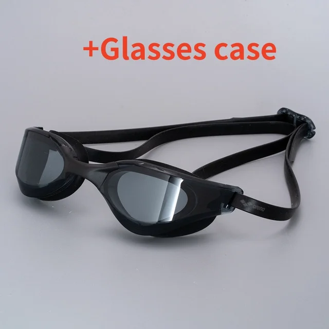 ARENA Zoom Neoprene Swimming Goggles - Large Lenses, UV Protection, Adjustable Nose Bridge, Neoprene Seals, For Adults & Contact Lens Wearers