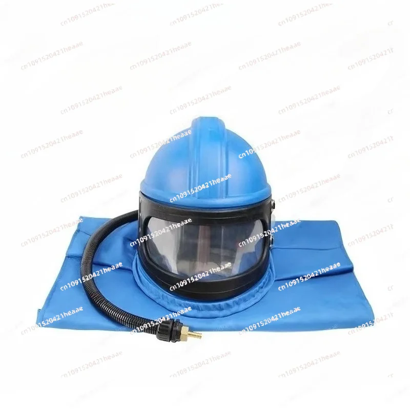 Suitable for Suit & Face Shield, Full Body ProtectionComplete Sandblasting Kit – Heavy Duty Helmet Hood,