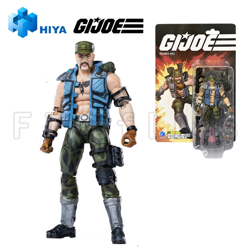 1/18 HIYA 4 inch Action Figure Prachtige Mini Serie G.I.Joe Gung-Ho Anime Model Speelgoed