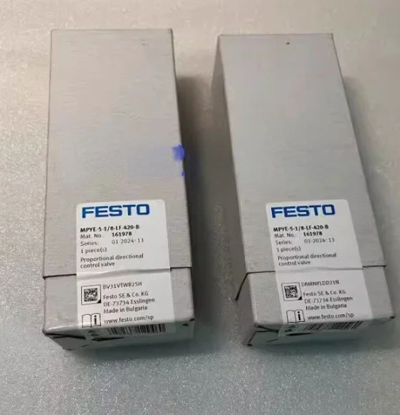 

Festo FESTO Directional Control Valve MPYE-5-1/8-LF-420-B 161978 Genuine Stock