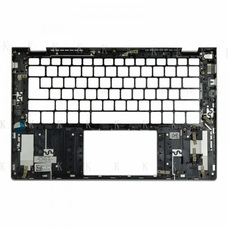 

C New For Dell Inspiron 5401 5402 5405 Palmrest Upper Case KB Bezel Silver 09TNWY