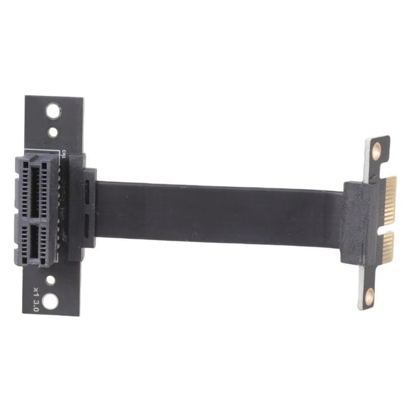 Y1UB Fast Speed PCIE3.0 1x Extension Cable Supporting Full Bandwidth Data Transfer for Graphics Networking and Sound Cards