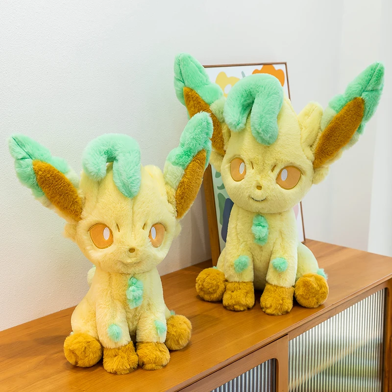 45/65 سنتيمتر جديد Leafeon Eevee الأصلي البوكيمون بيكاتشو سلسلة ألعاب من نسيج مخملي محشوة الدمى عالية الجودة هدايا عيد الميلاد للأطفال