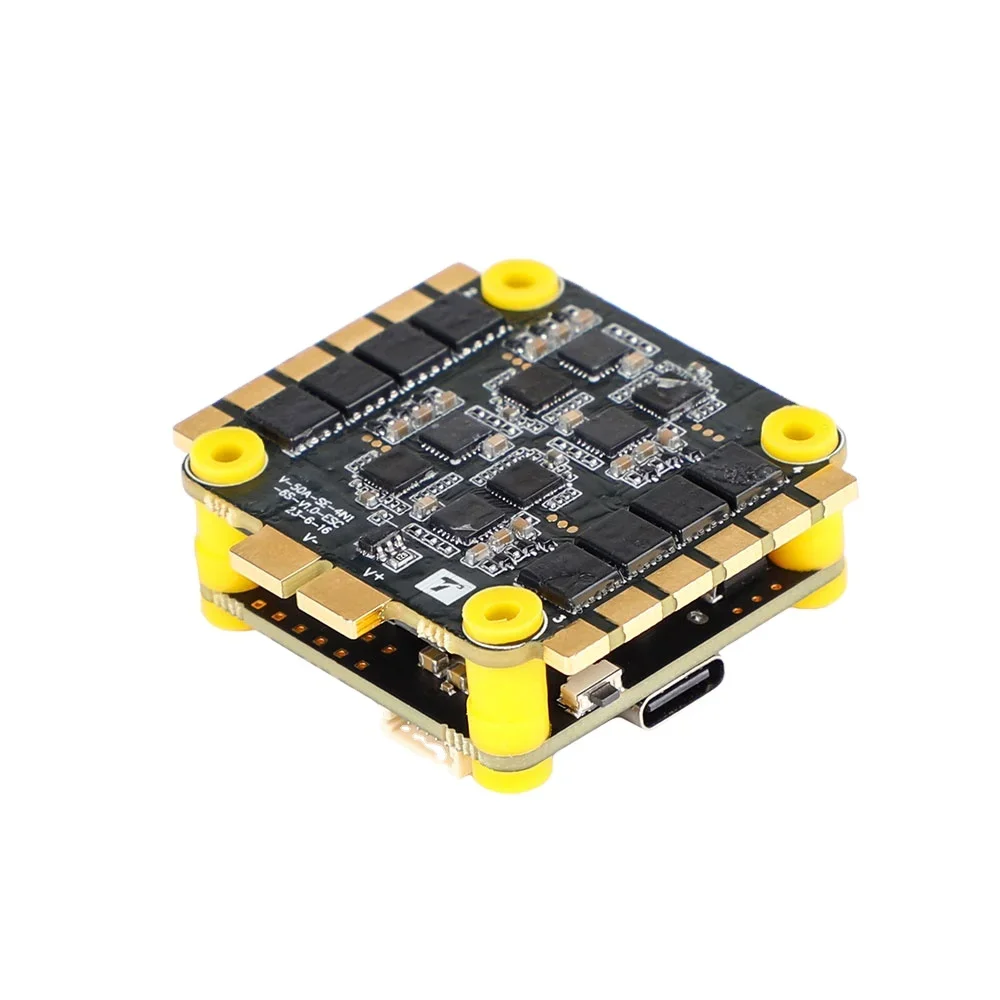TopEsT-HOBBY Cinef7 3-6S 30X30 FC&ESC FPV Stack BMI270 F405 Flight Controller BLHELIS 50A 4in1 ESC For FPV Freestyle Drone Model